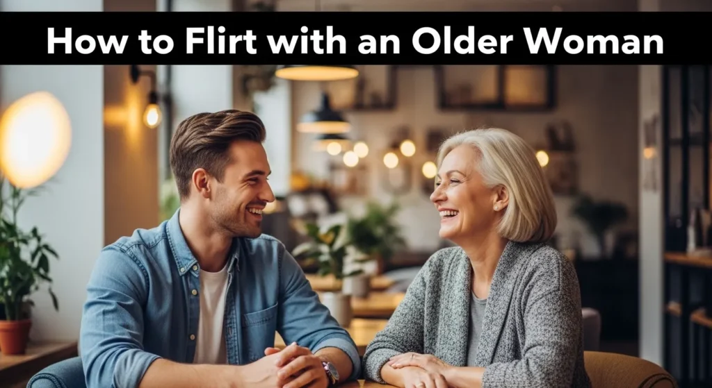 How to Flirt with an Older Woman