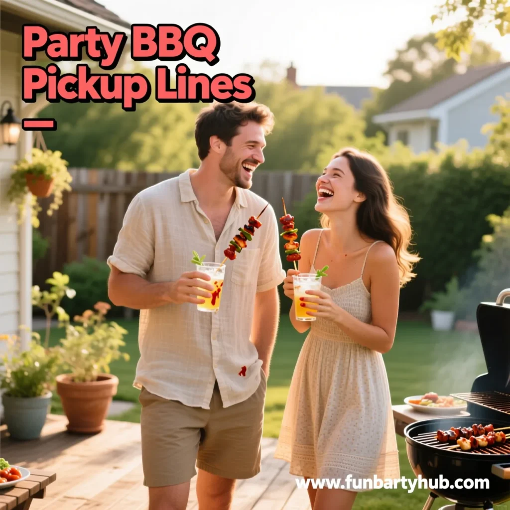 Party BBQ Pickup Lines