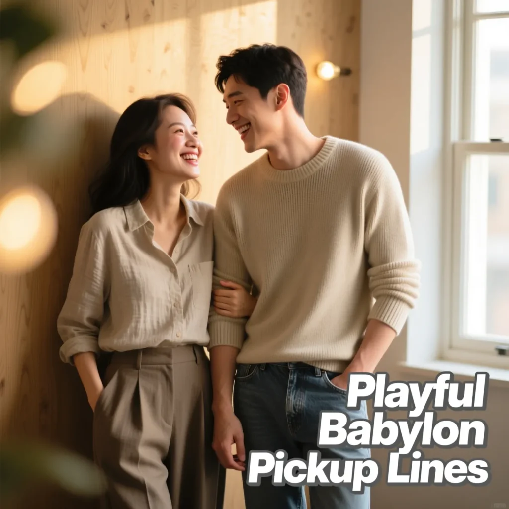 Playful Babylon Pickup Lines