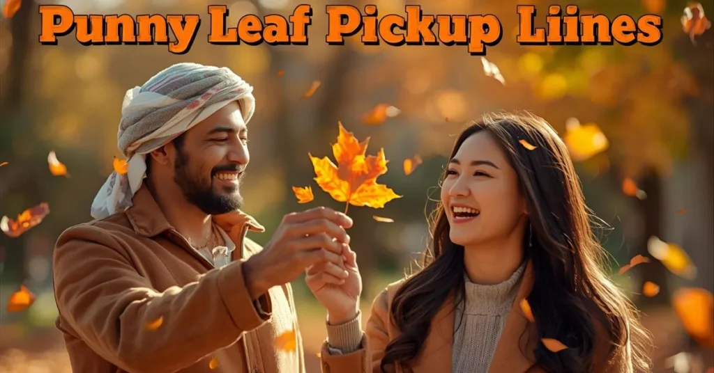 Punny Leaf Pickup Lines