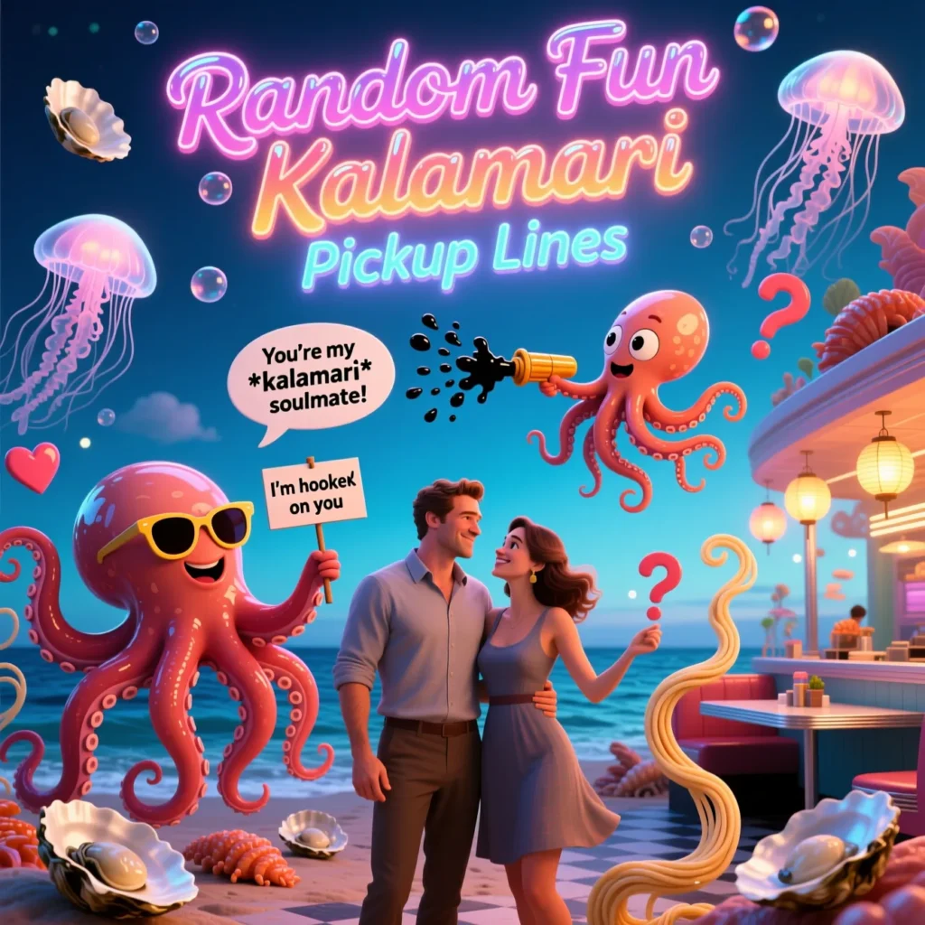 Random Fun Kalamari Pickup Lines