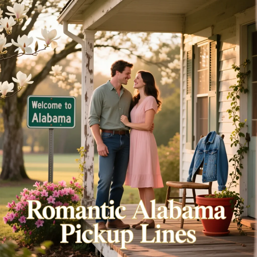 Romantic Alabama Pickup Lines
