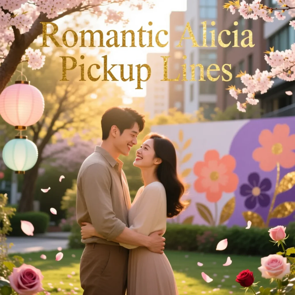 Romantic Alicia Pickup Lines