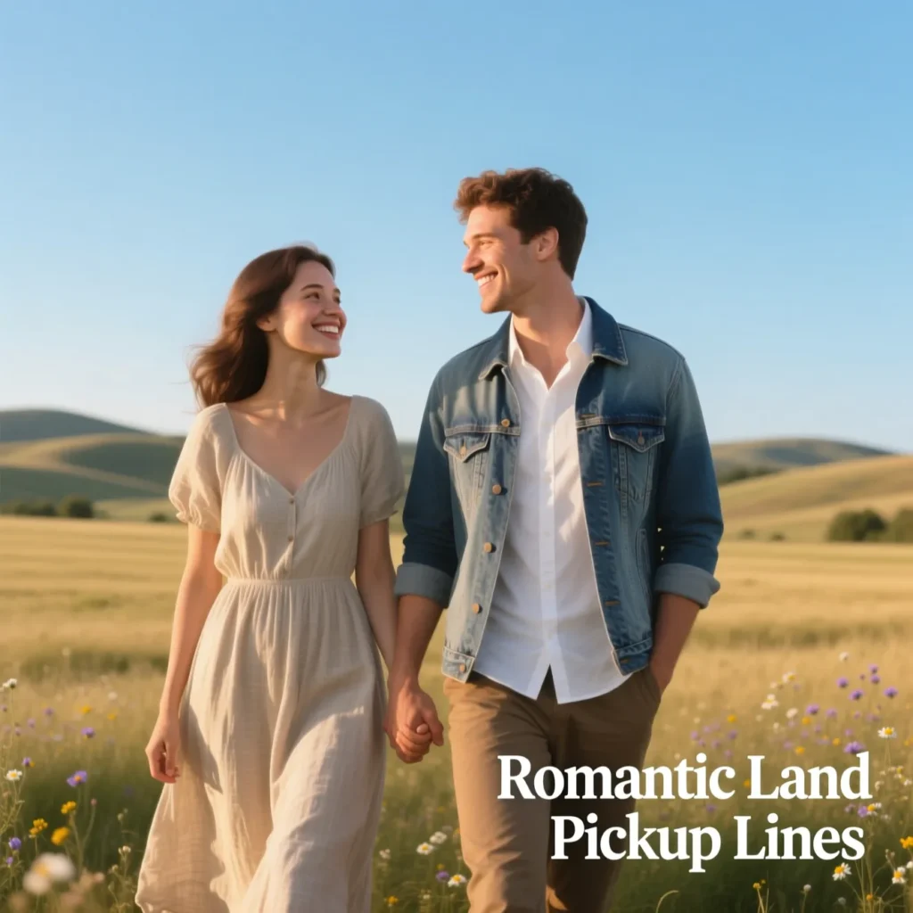 Romantic Land Pickup Lines