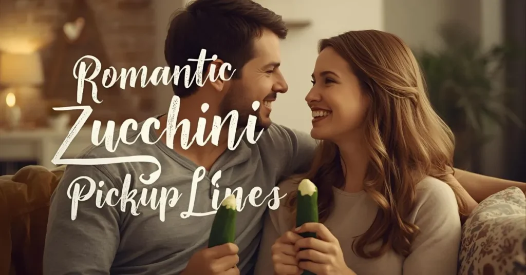 Romantic Zucchini Pickup Lines