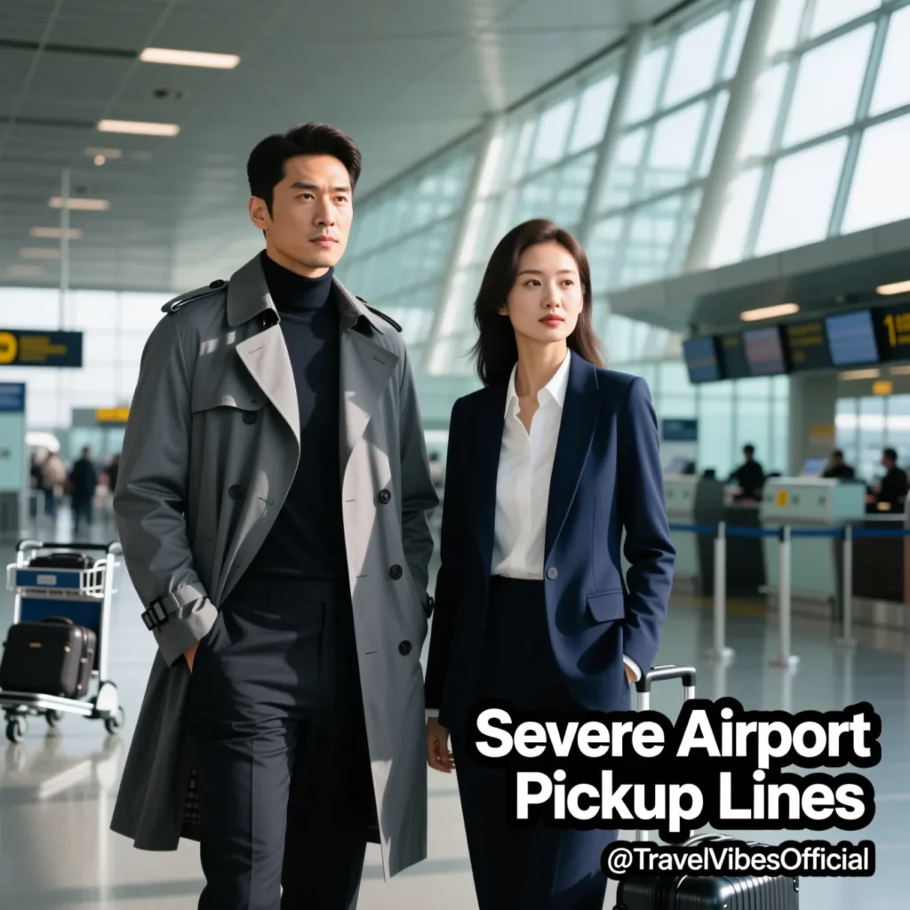 Severe Airport Pickup Lines