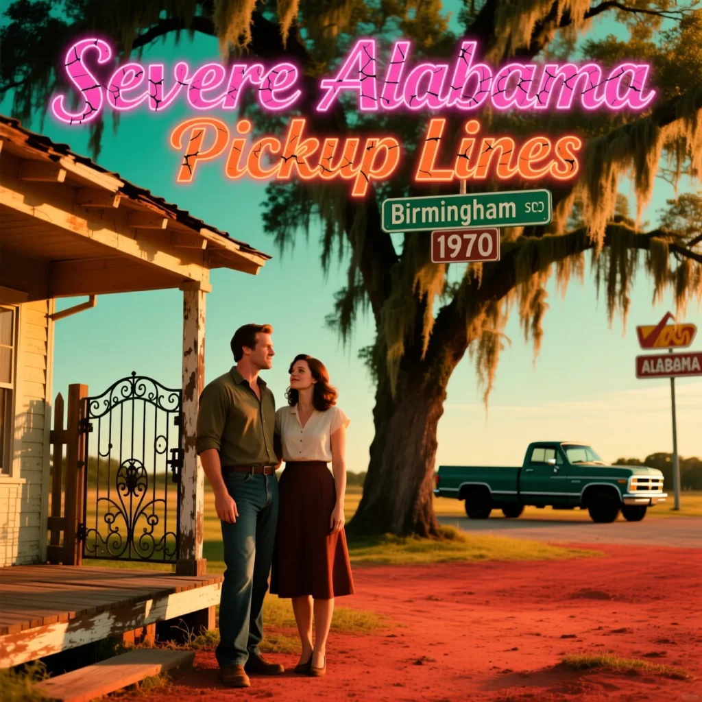 Severe Alabama Pickup Lines