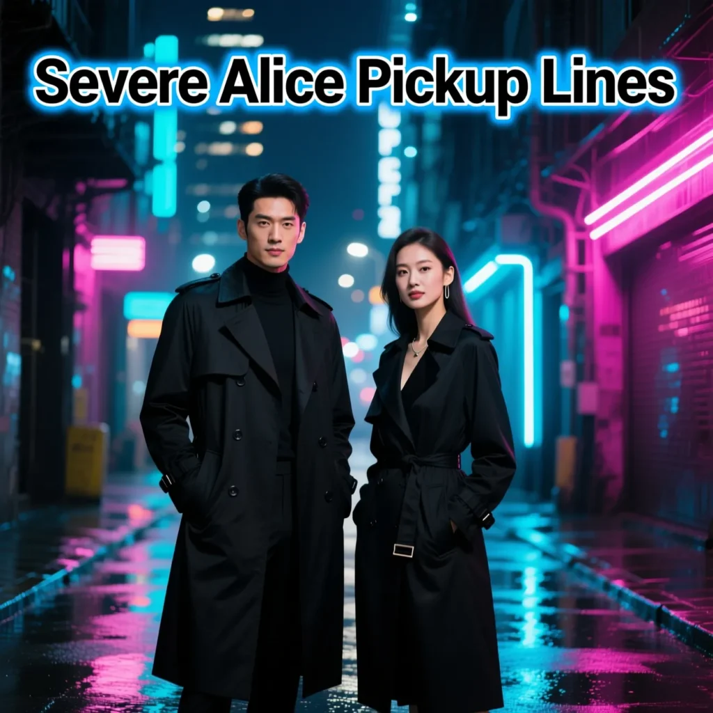 Severe Alice Pickup Lines