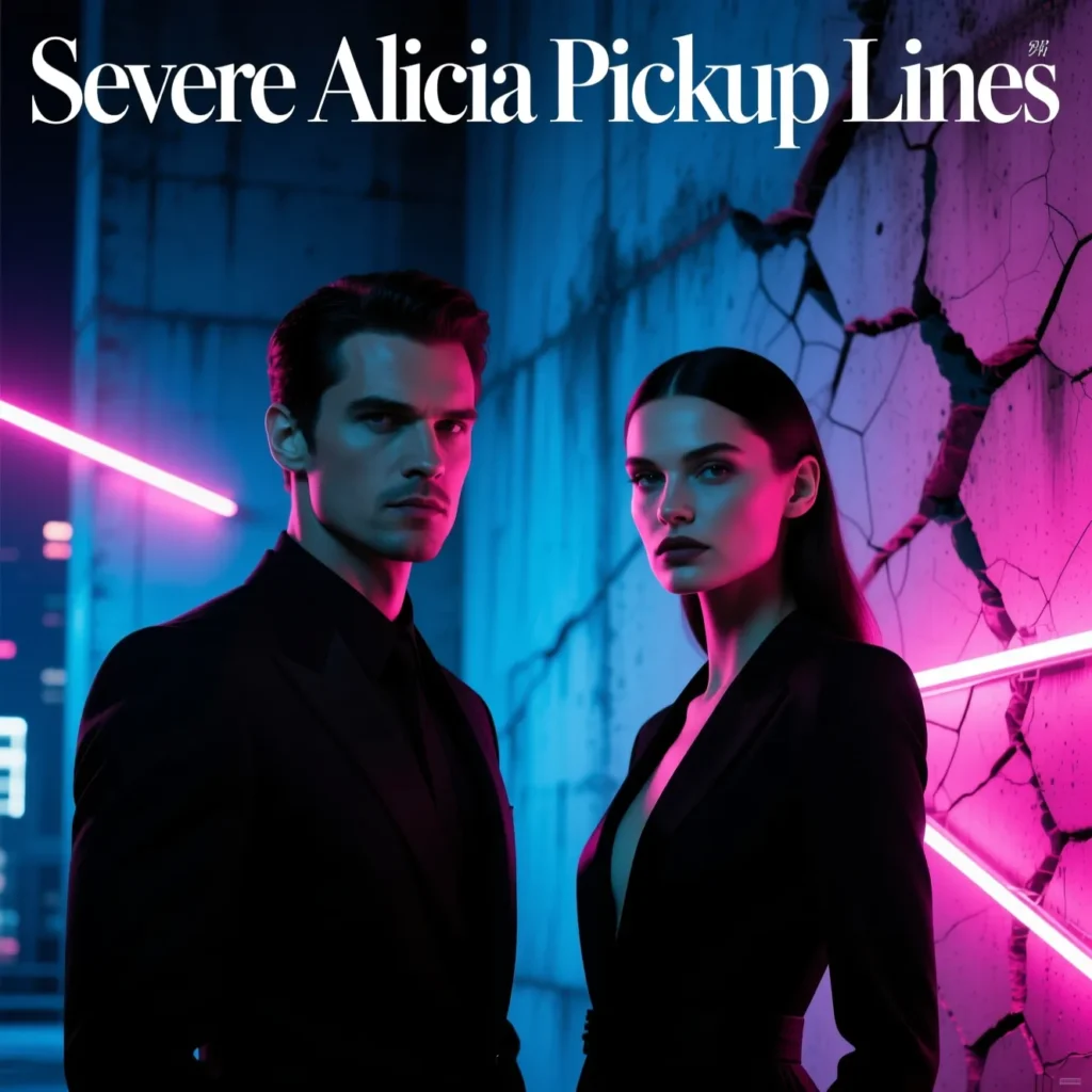 Severe Alicia Pickup Lines