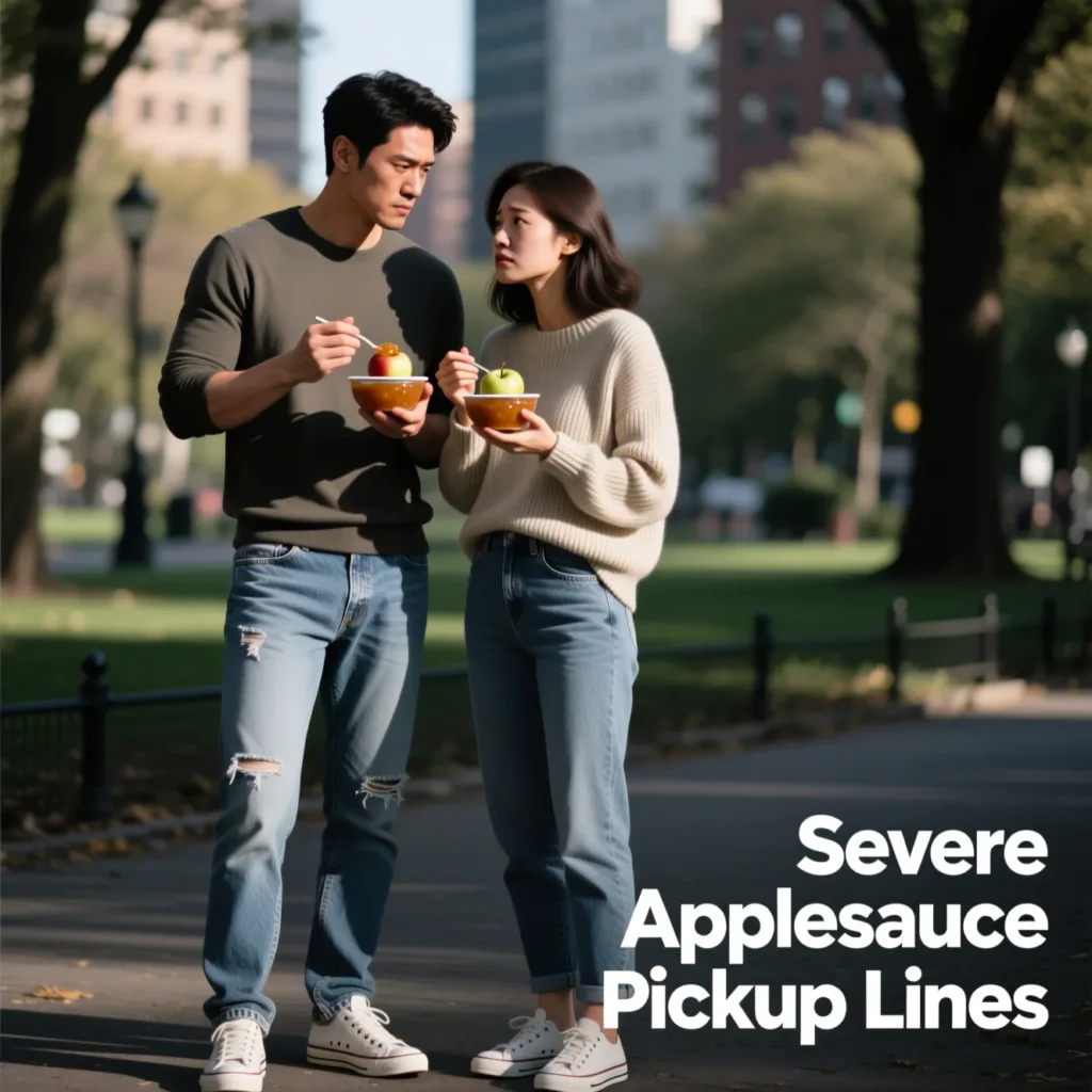 Severe Applesauce Pickup Lines