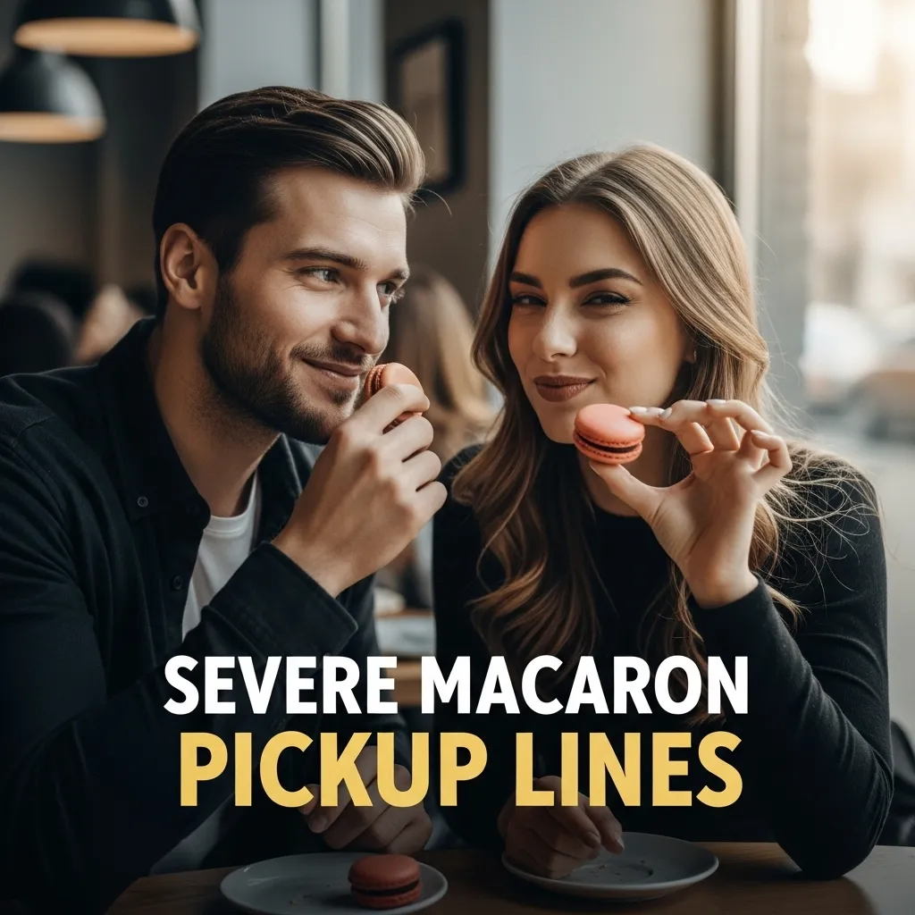 Severe Macaron Pickup Lines