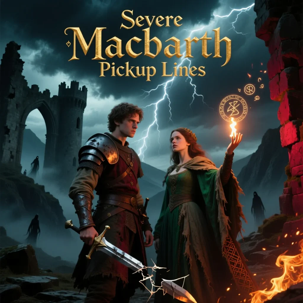 Severe Macbeth Pickup Lines