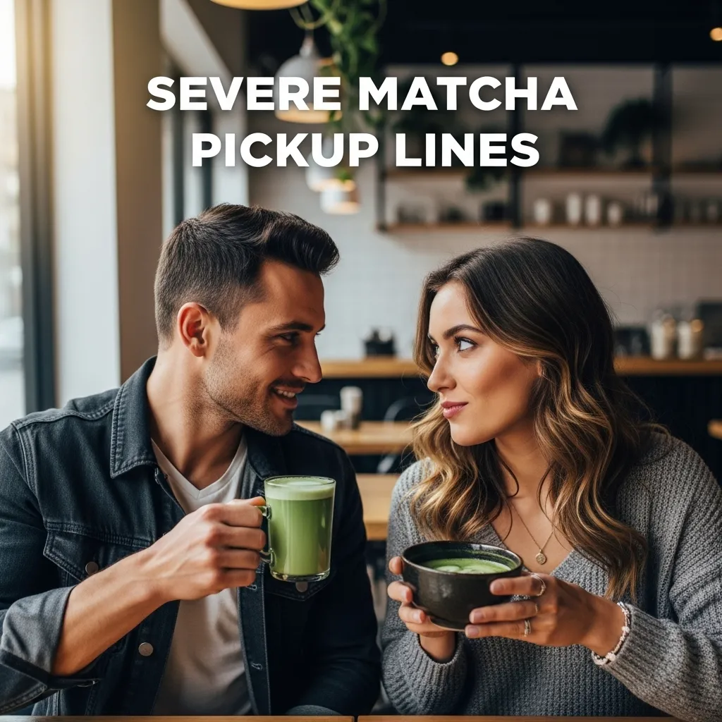 Severe Matcha Pickup Lines