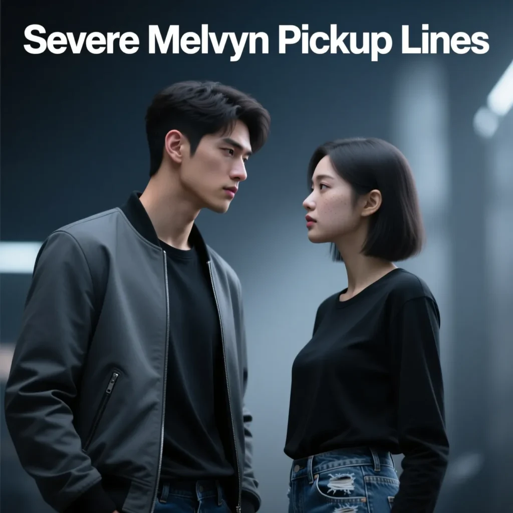 Severe Melvyn Pickup Lines