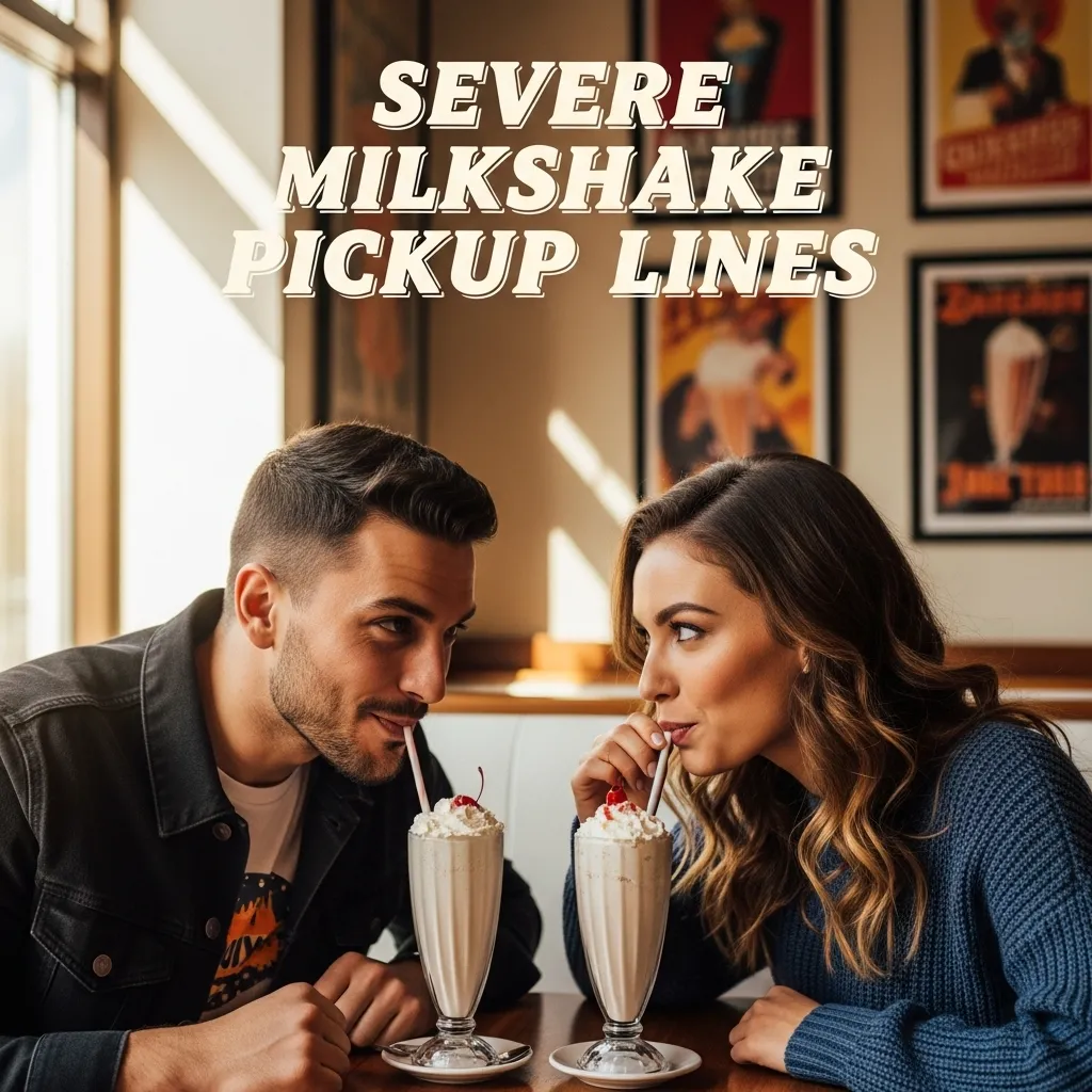 Severe Milkshake Pickup Lines