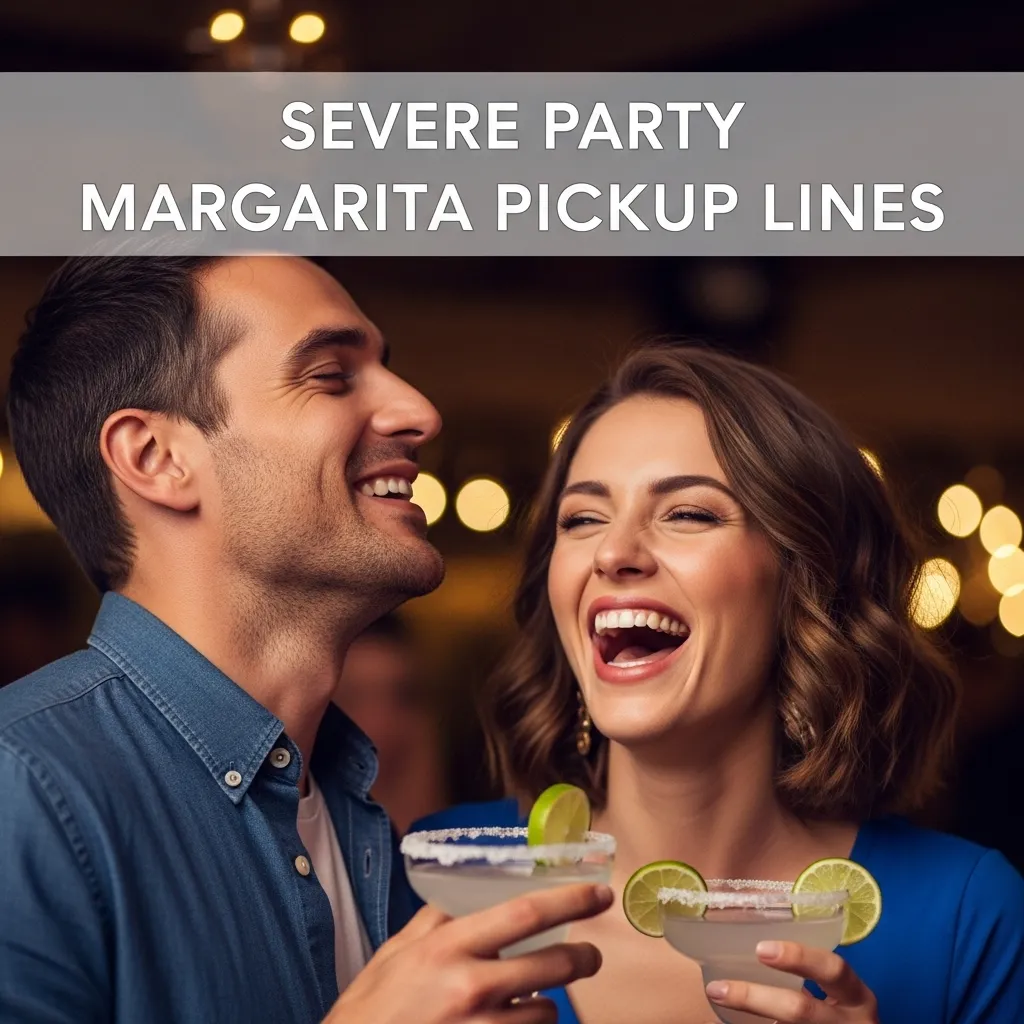 Severe Party Margarita Pickup Lines