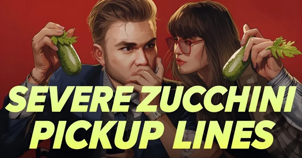 Severe Zucchini Pickup Lines 