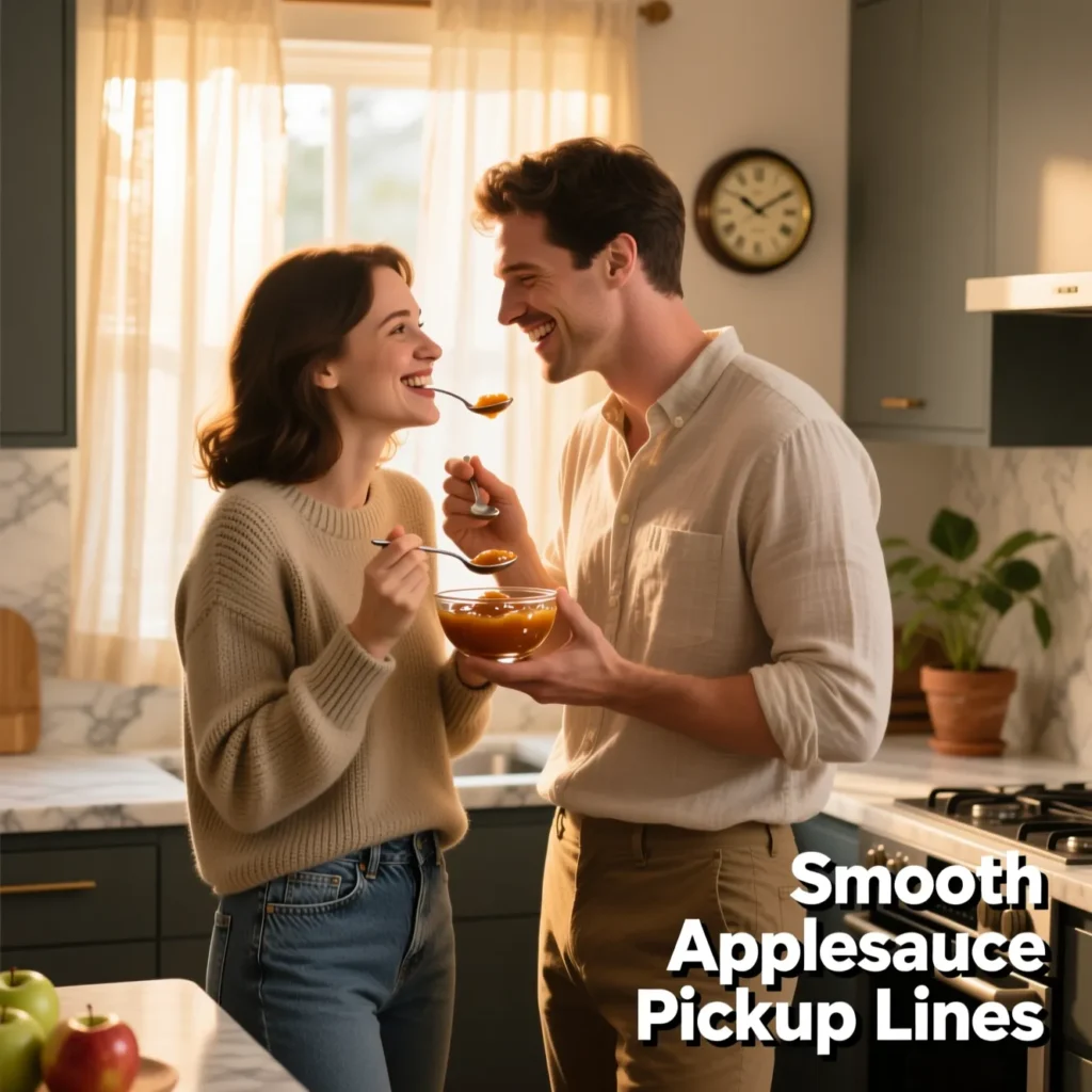 Smooth Applesauce Pickup Lines