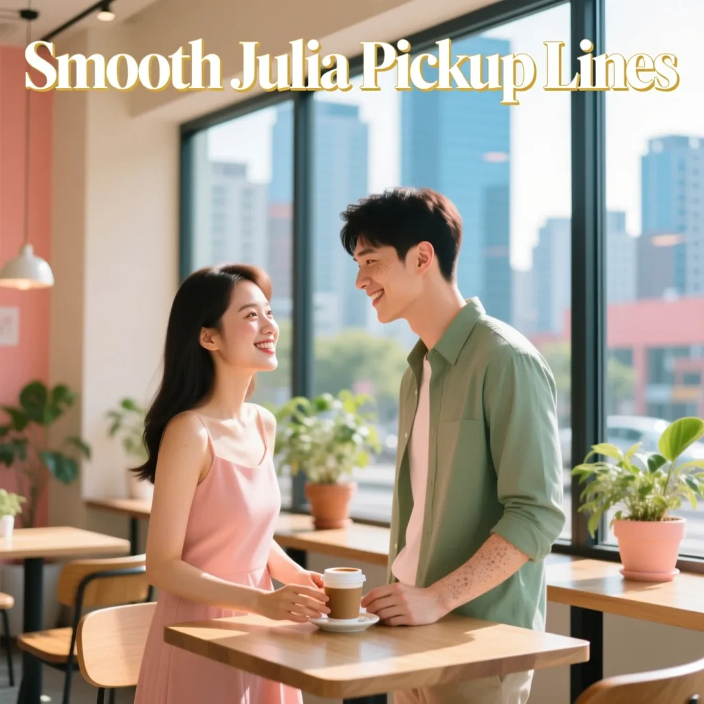 Smooth Julia Pickup Lines