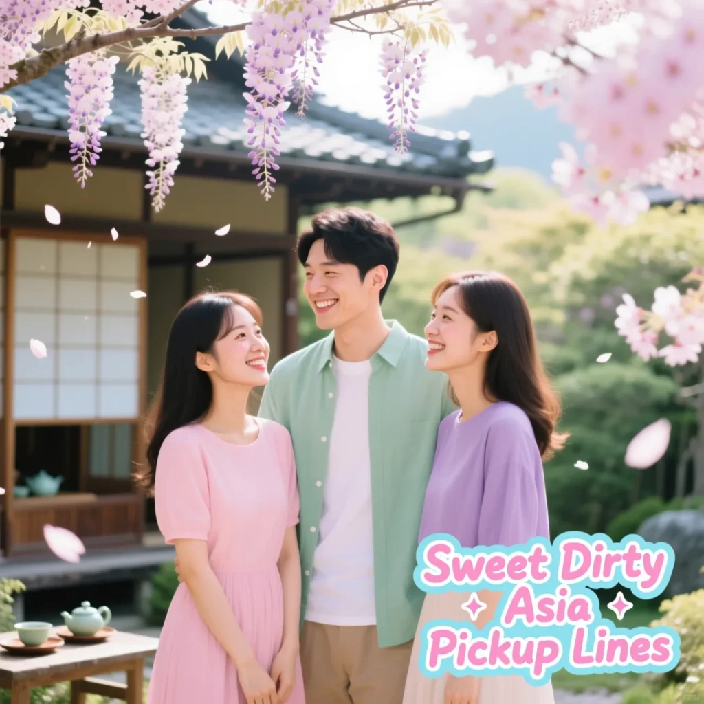 Sweet Dirty Asia Pickup Lines