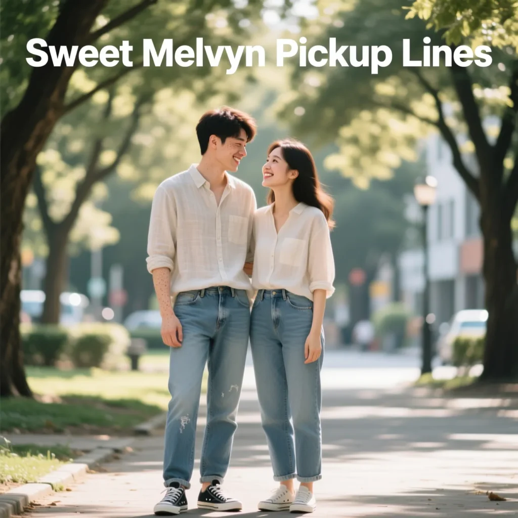 Sweet Melvyn Pickup Lines