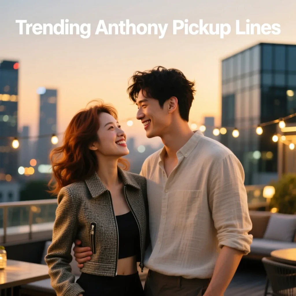 Trending Anthony Pickup Lines