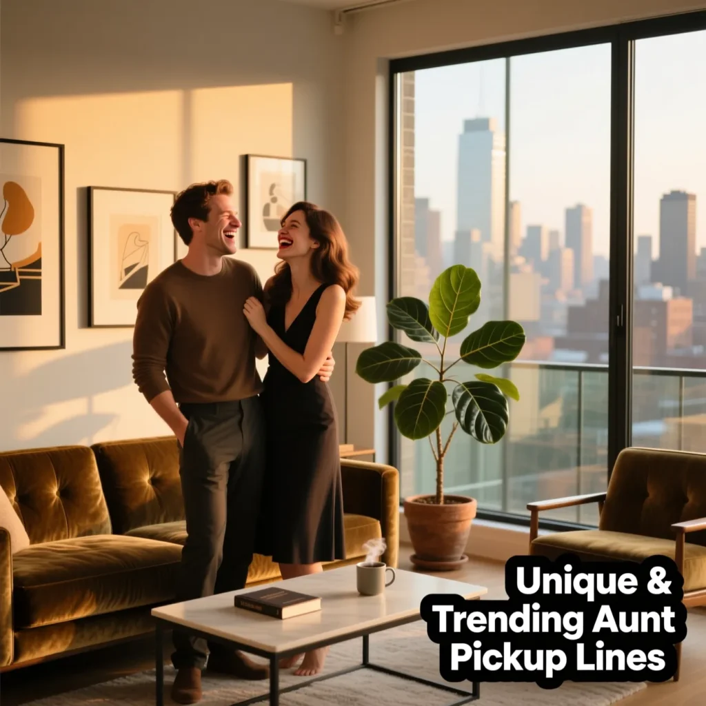 Unique & Trending Aunt Pickup Lines