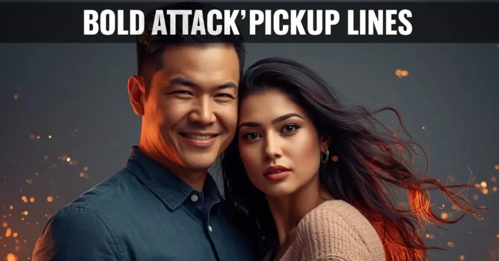 Bold Attack Pickup Lines
