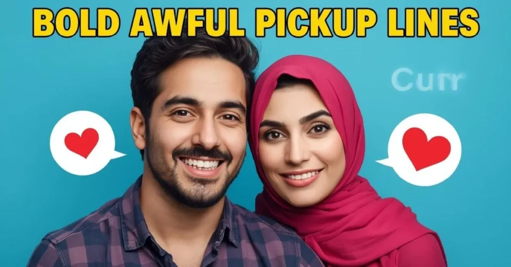 Bold Awful Pickup Lines