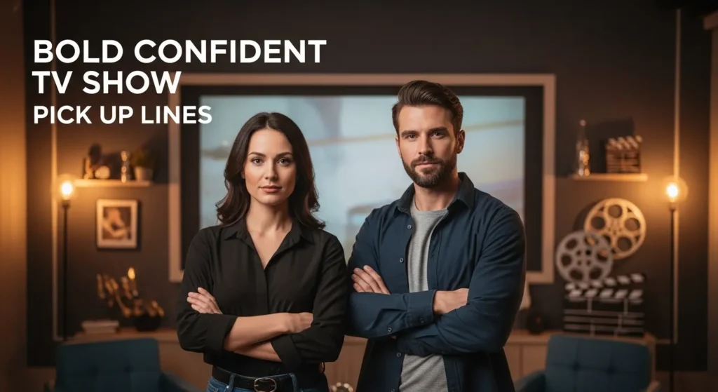 Bold Confident TV Show Pick Up Lines