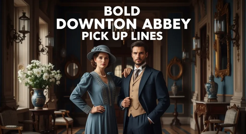 Bold Downton Abbey Pick Up Lines