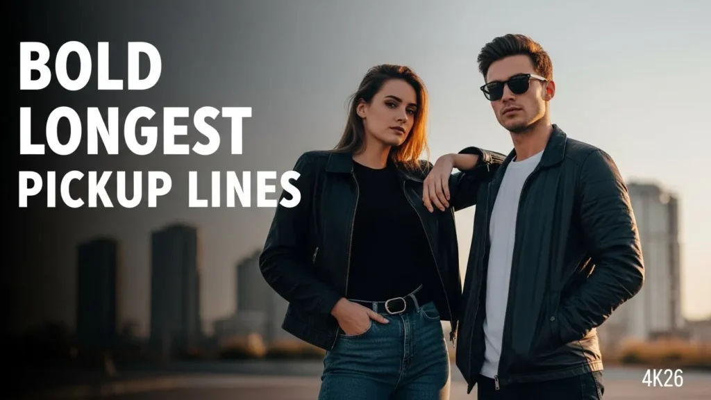 Bold Longest Pickup Lines