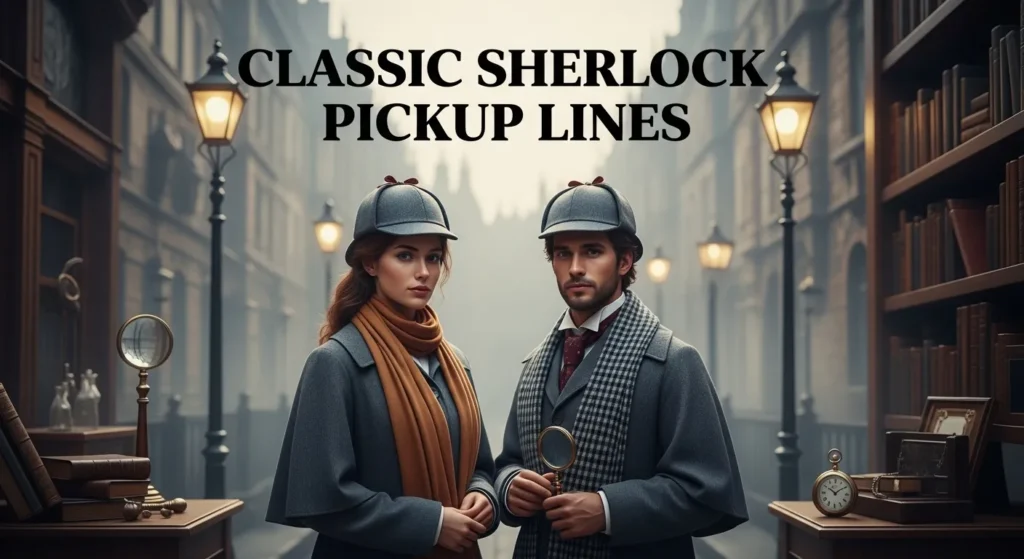 Classic Sherlock Pickup Lines