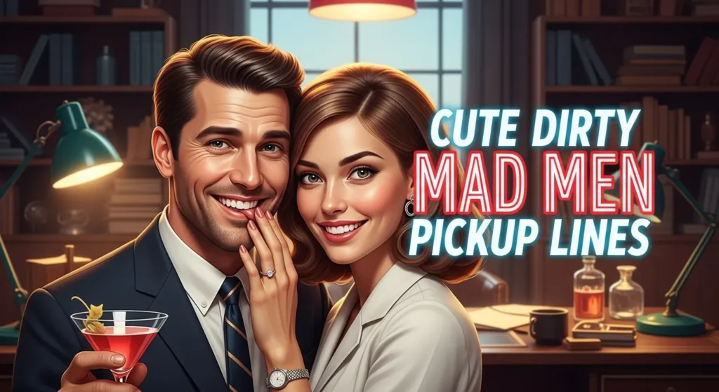 Cute Dirty Mad Men Pickup Lines