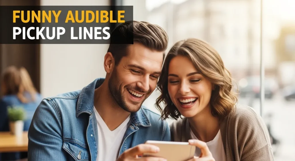 Funny Audible Pickup Lines