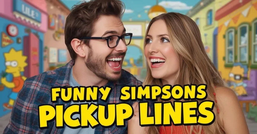 Funny Simpsons Pickup Lines