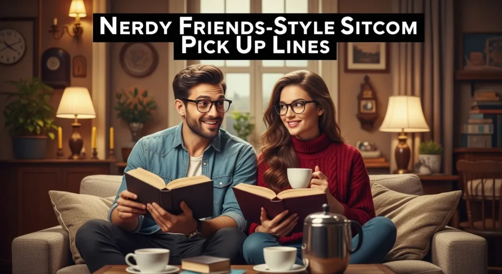 Nerdy Friends-Style Sitcom Pick Up Lines