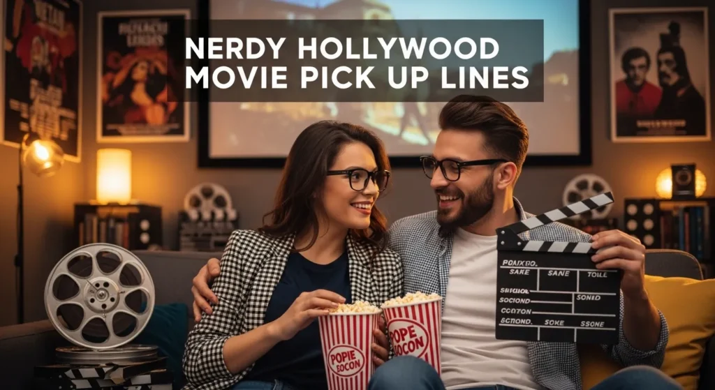 Nerdy Hollywood Movie Pick Up Lines