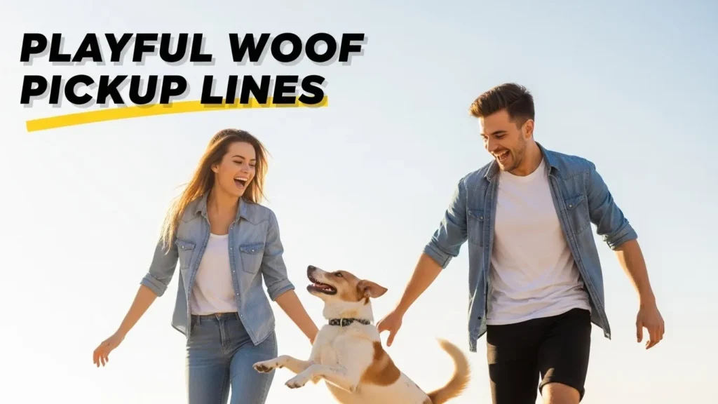 Playful Woof Pickup Lines