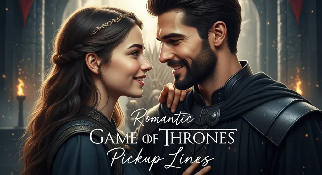 Romantic Game of Thrones Pickup Lines