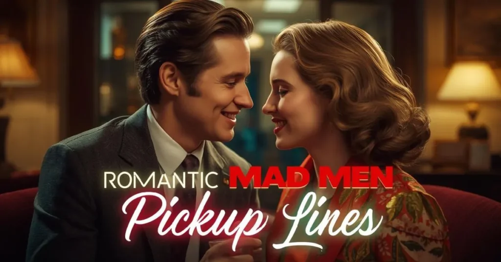 Romantic Mad Men Pickup Lines