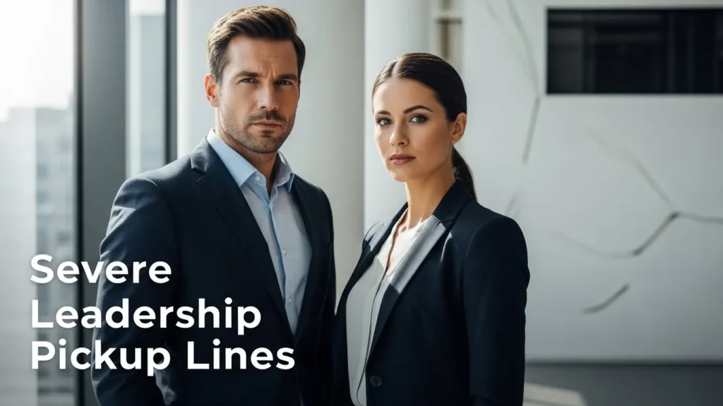 Severe Leadership Pickup Lines