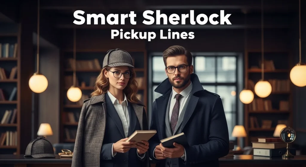 Smart Sherlock Pickup Lines