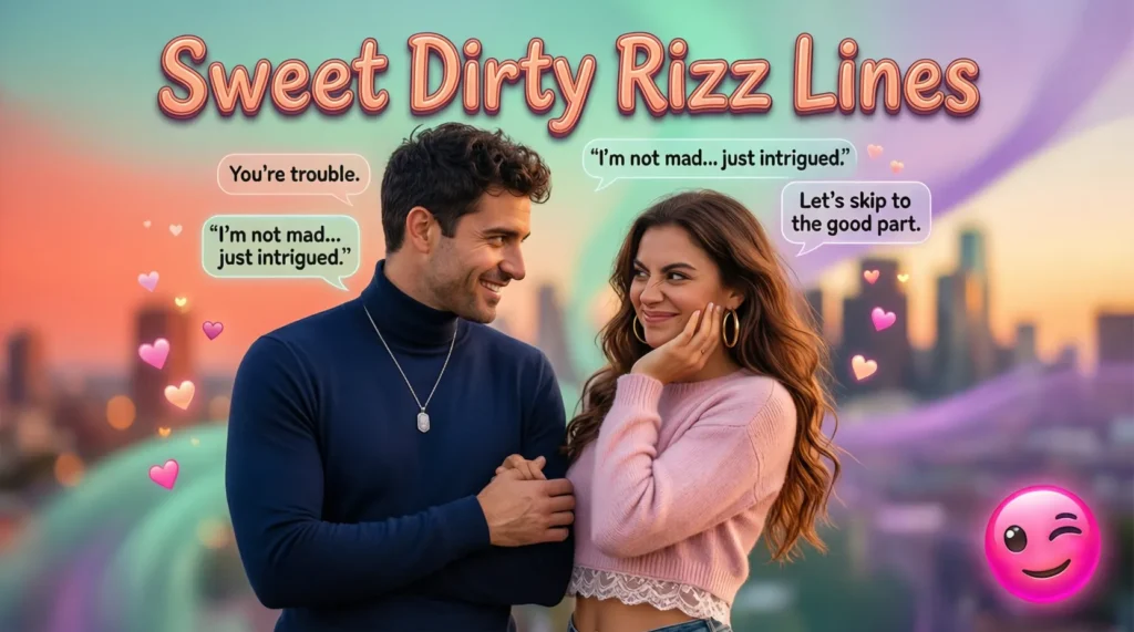 Sweet Dirty Rizz Lines