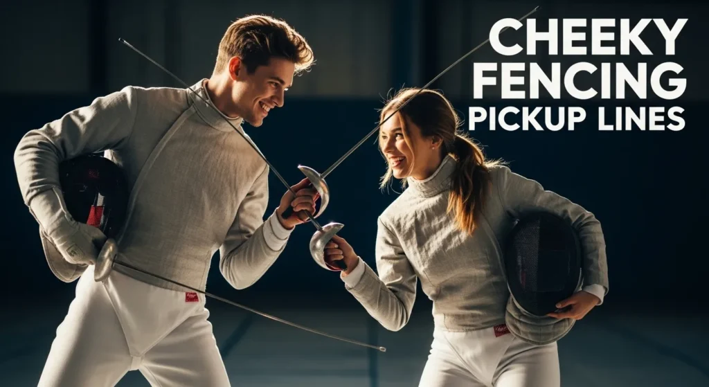 Cheeky Fencing Pickup Lines