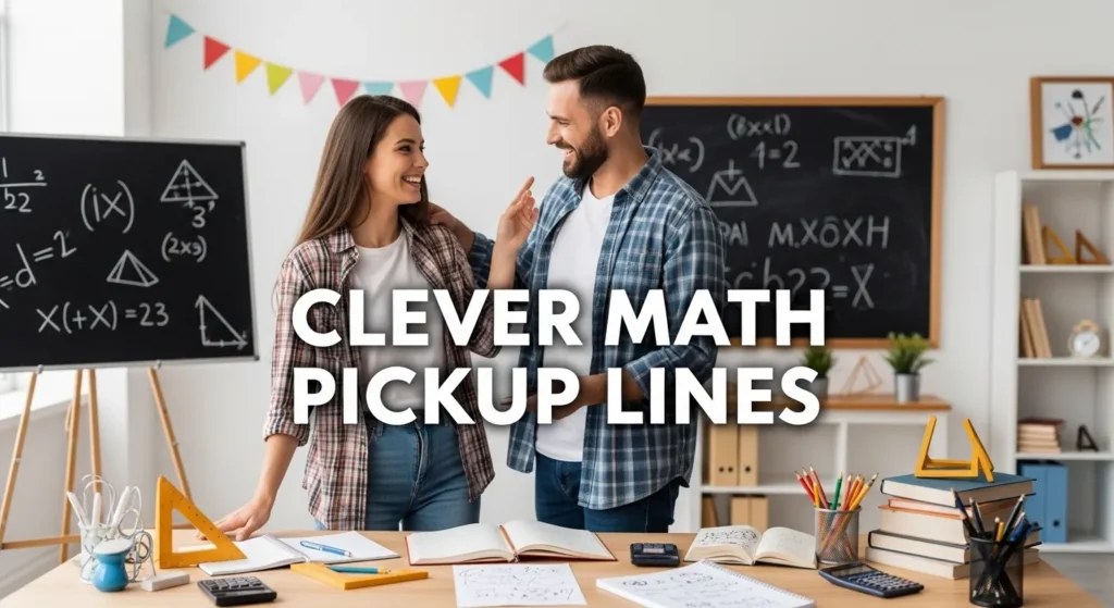 Clever Math Pickup Lines