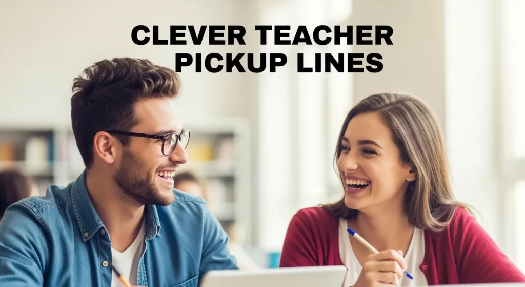 Clever Teacher Pickup Lines