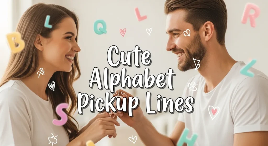 Cute Alphabet Pickup Lines