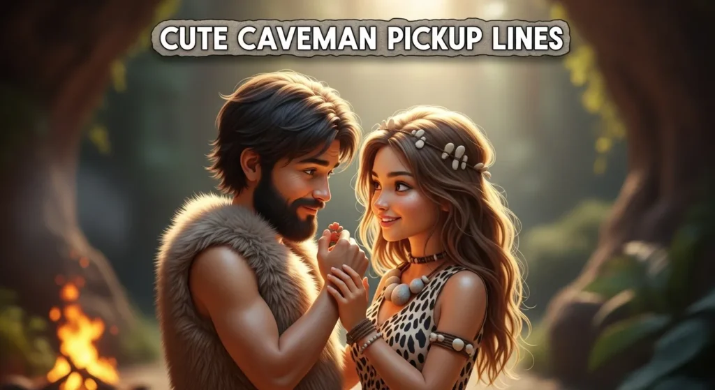 Cute Caveman Pickup Lines