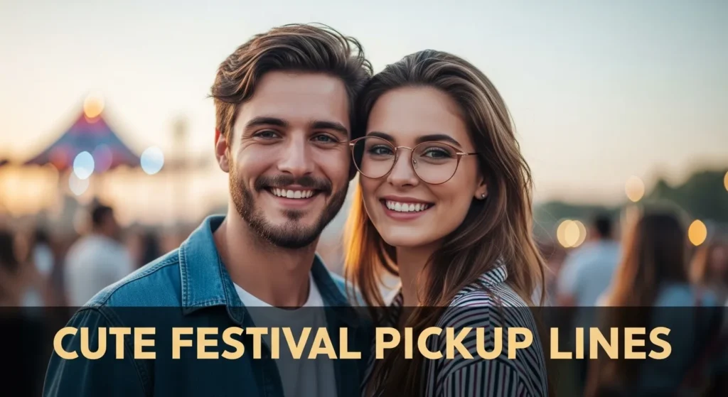 Cute Festival Pickup Lines